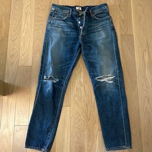 Citizens of Humanity cropped Jean